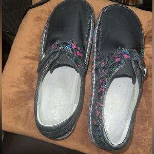 Black Alegria with Colorful Spots